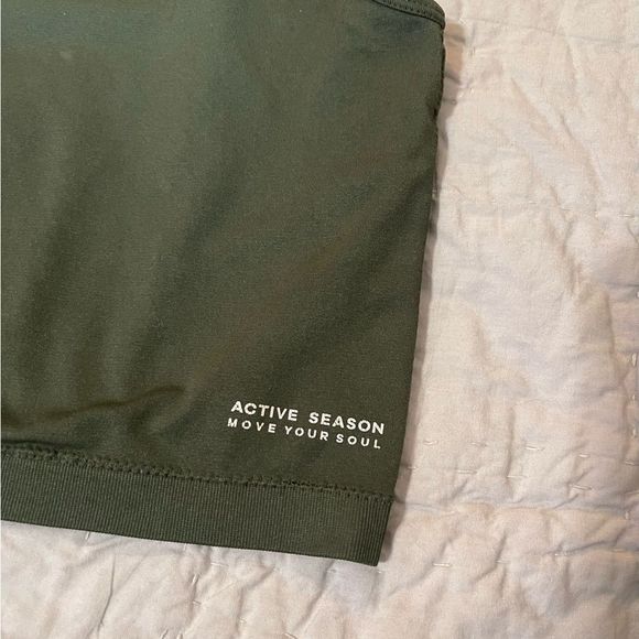 Pull&Bear Green Cropped - Picture 4 of 5